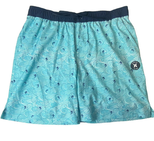 Men's Blue Wave Swim Shorts - XL