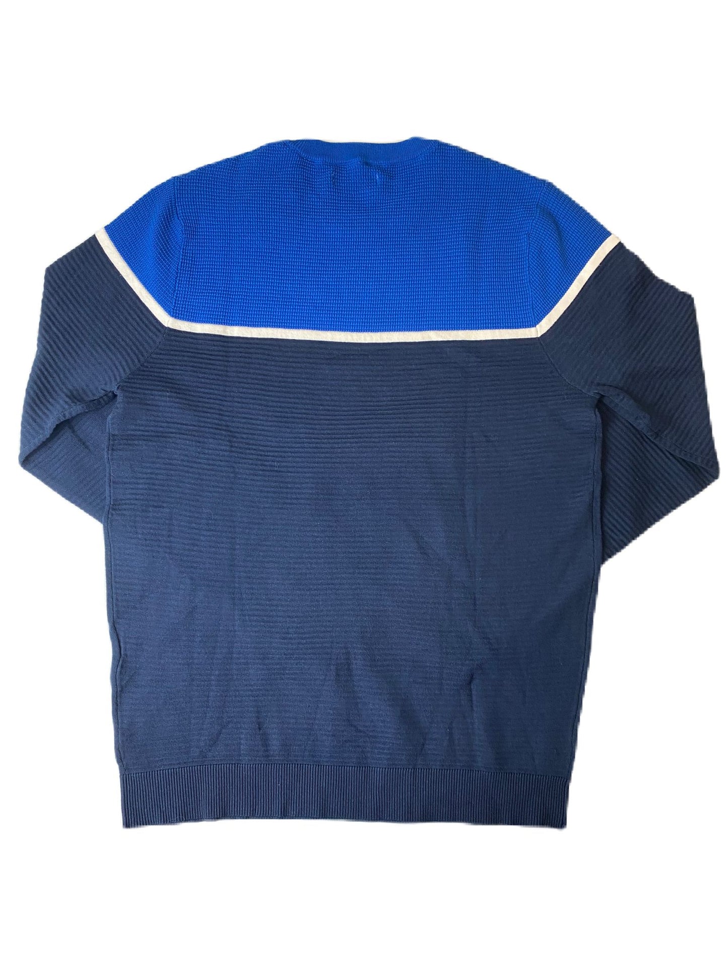 Men's Blue Knit Sweater - M