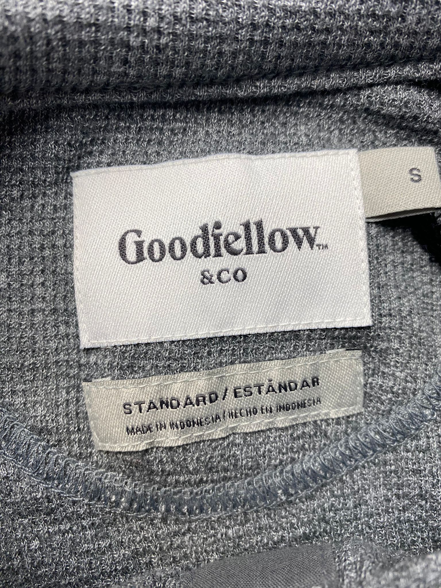 Top gris de manga larga - S