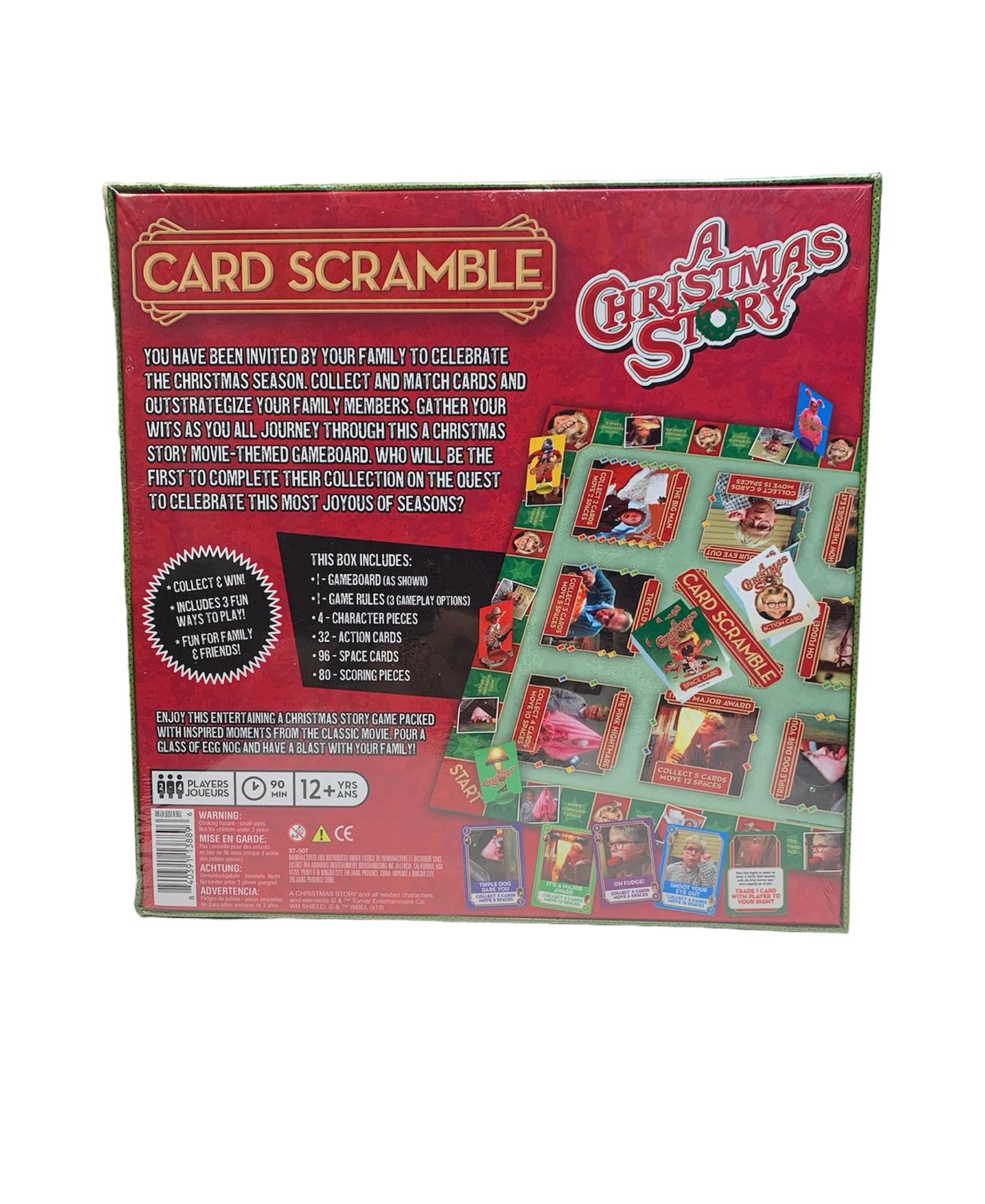 Card Scramble Board Game