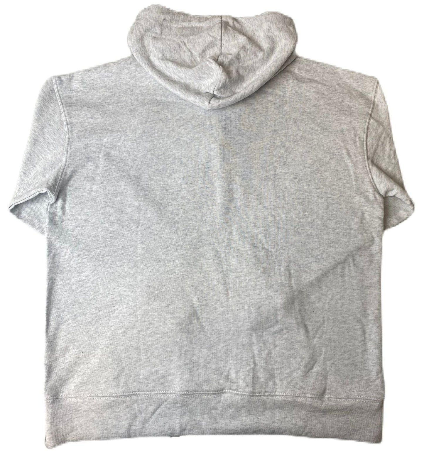 Women's Light Grey Drawstring Hoodie - L