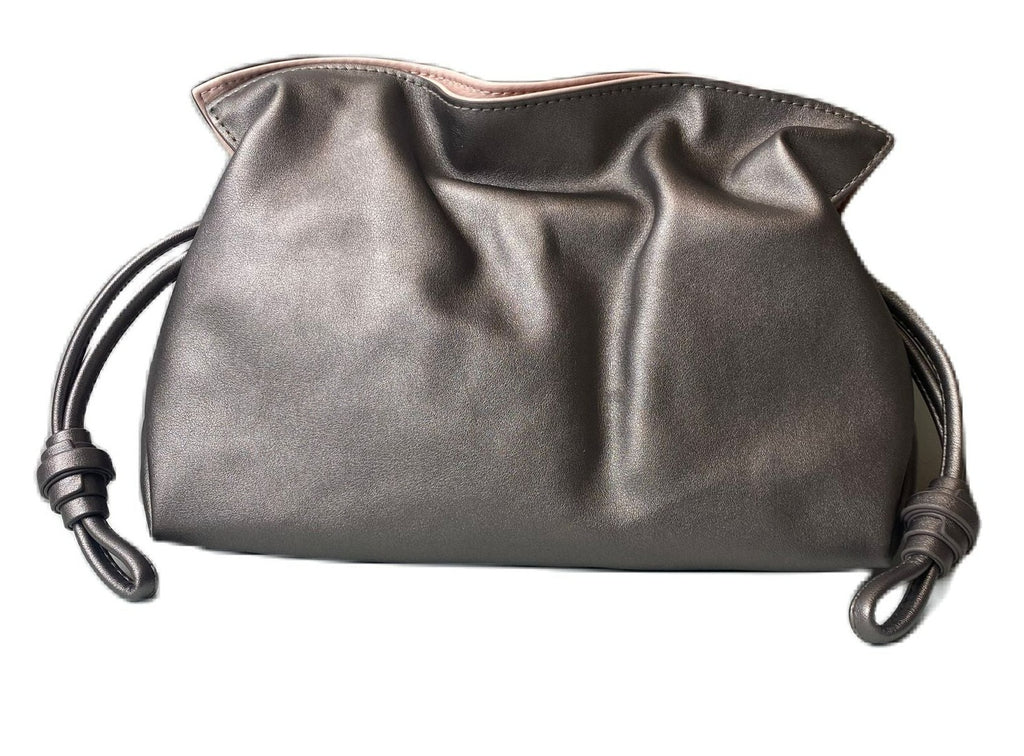 Grey and Pink Detachable Crossbody Bag