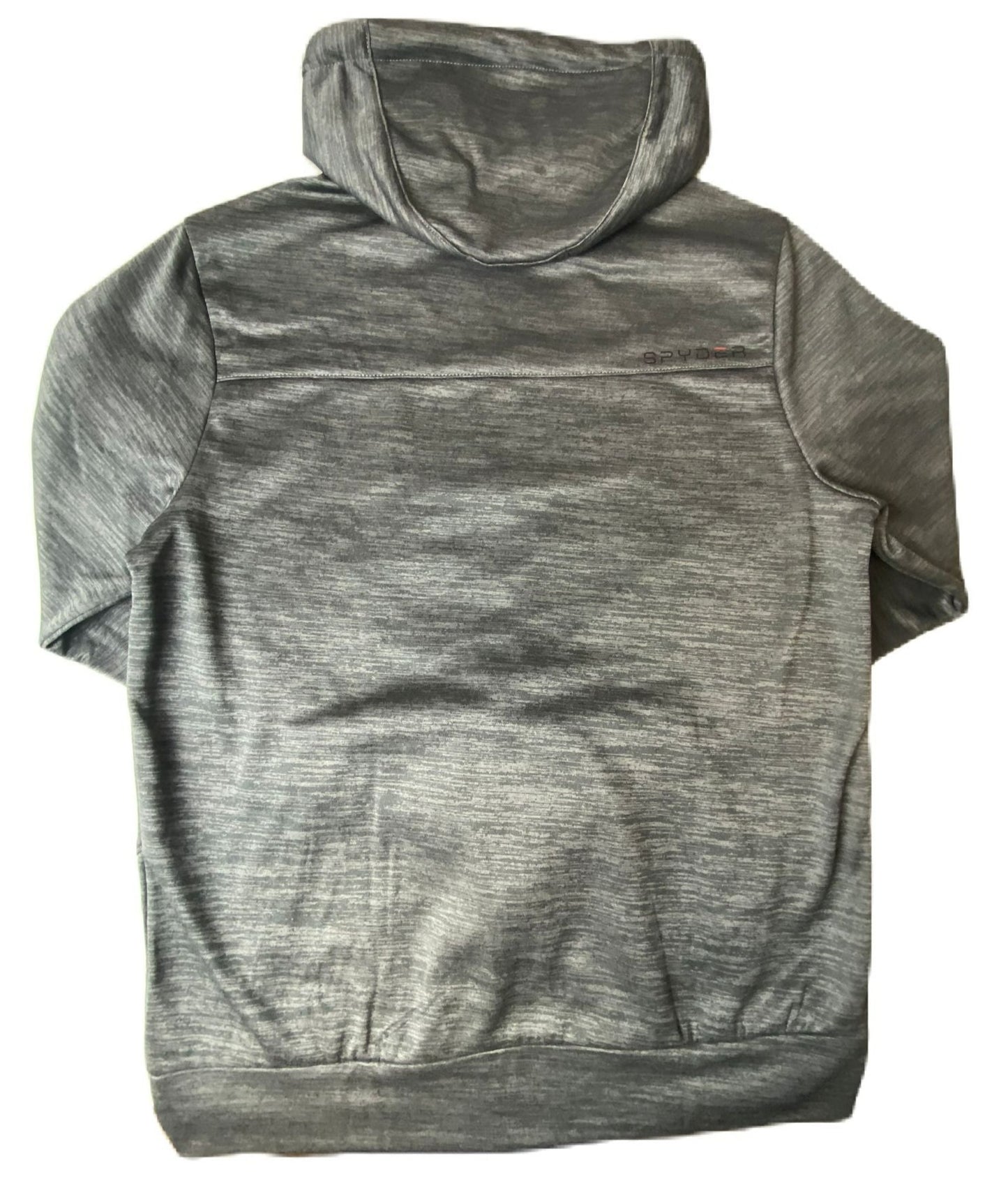 Men's Grey Activewear Full Zip Sweater - S