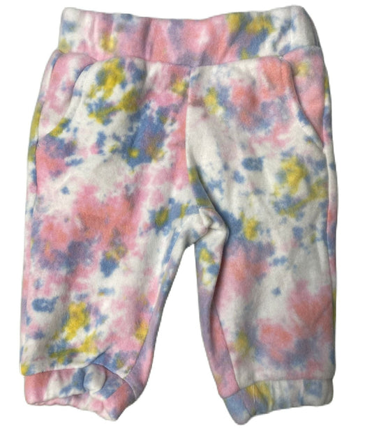 Baby Girls Multicoloured Soft Joggers - 12M