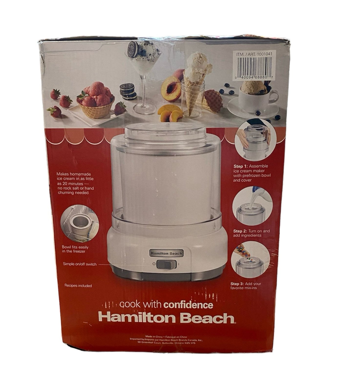 1.5 Quart Ice Cream Maker