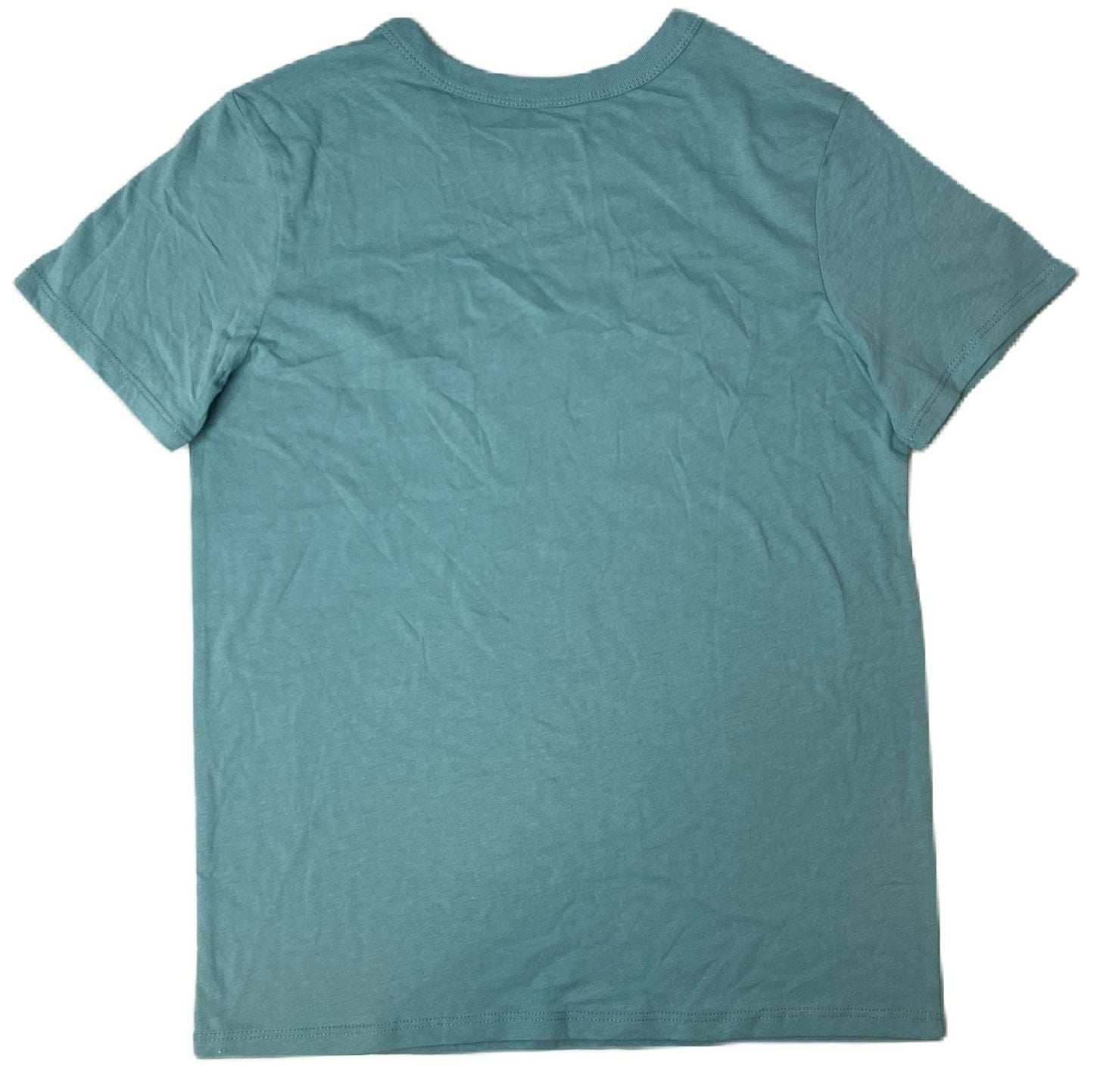 Women's Teal Short Sleeve Skeleton T-Shirt - XS