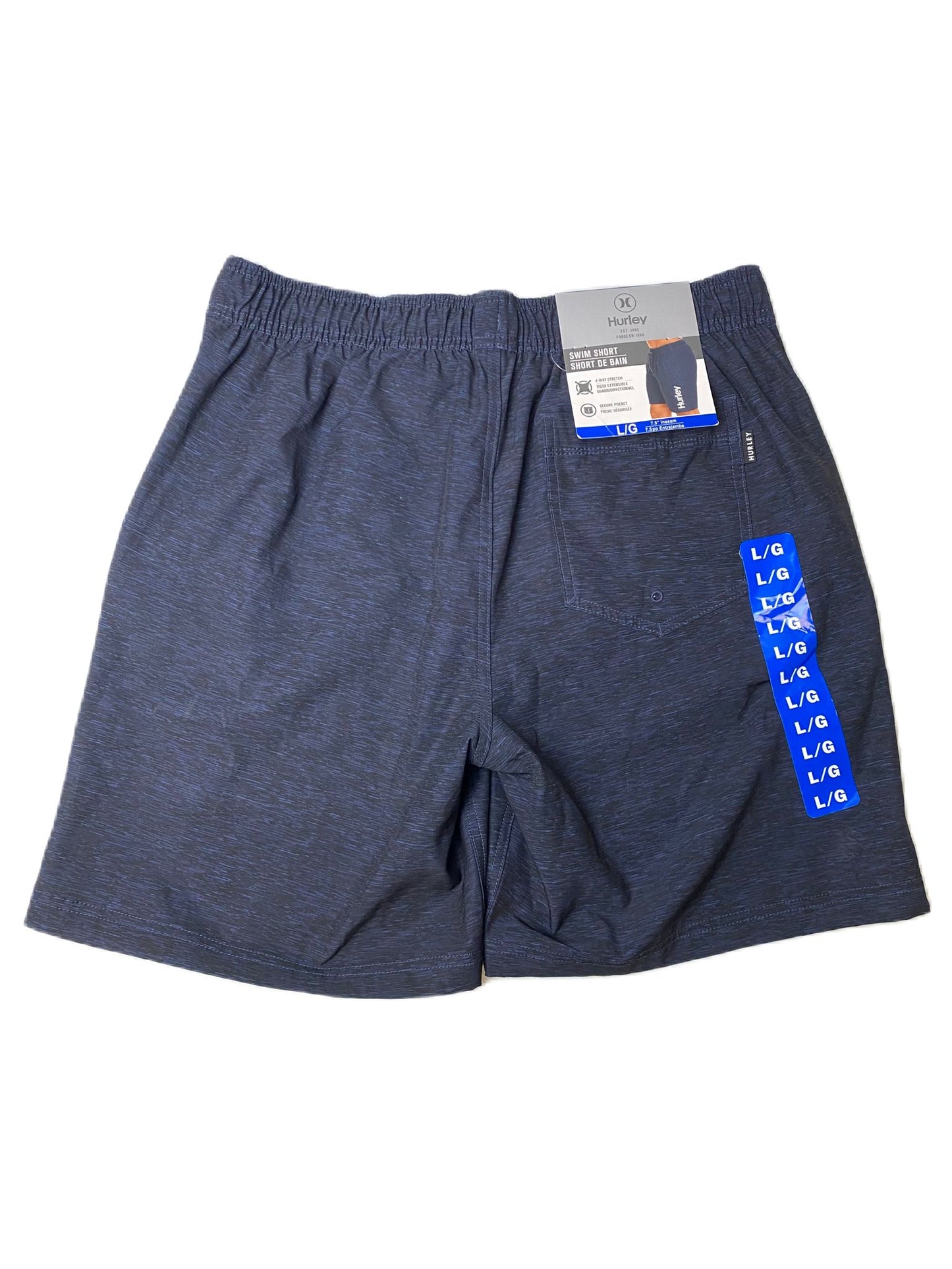 Men's Dark Blue Swim Shorts - L