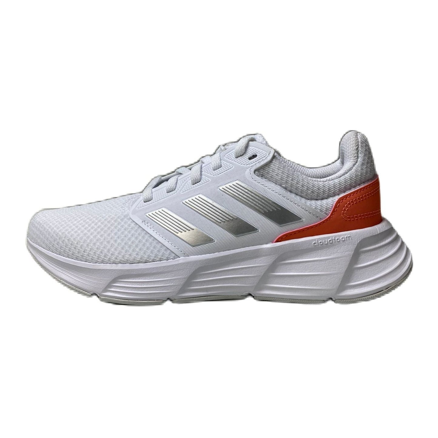 Cloudfoam Women's White and Orange Galaxy 6 W Running Shoes - 8