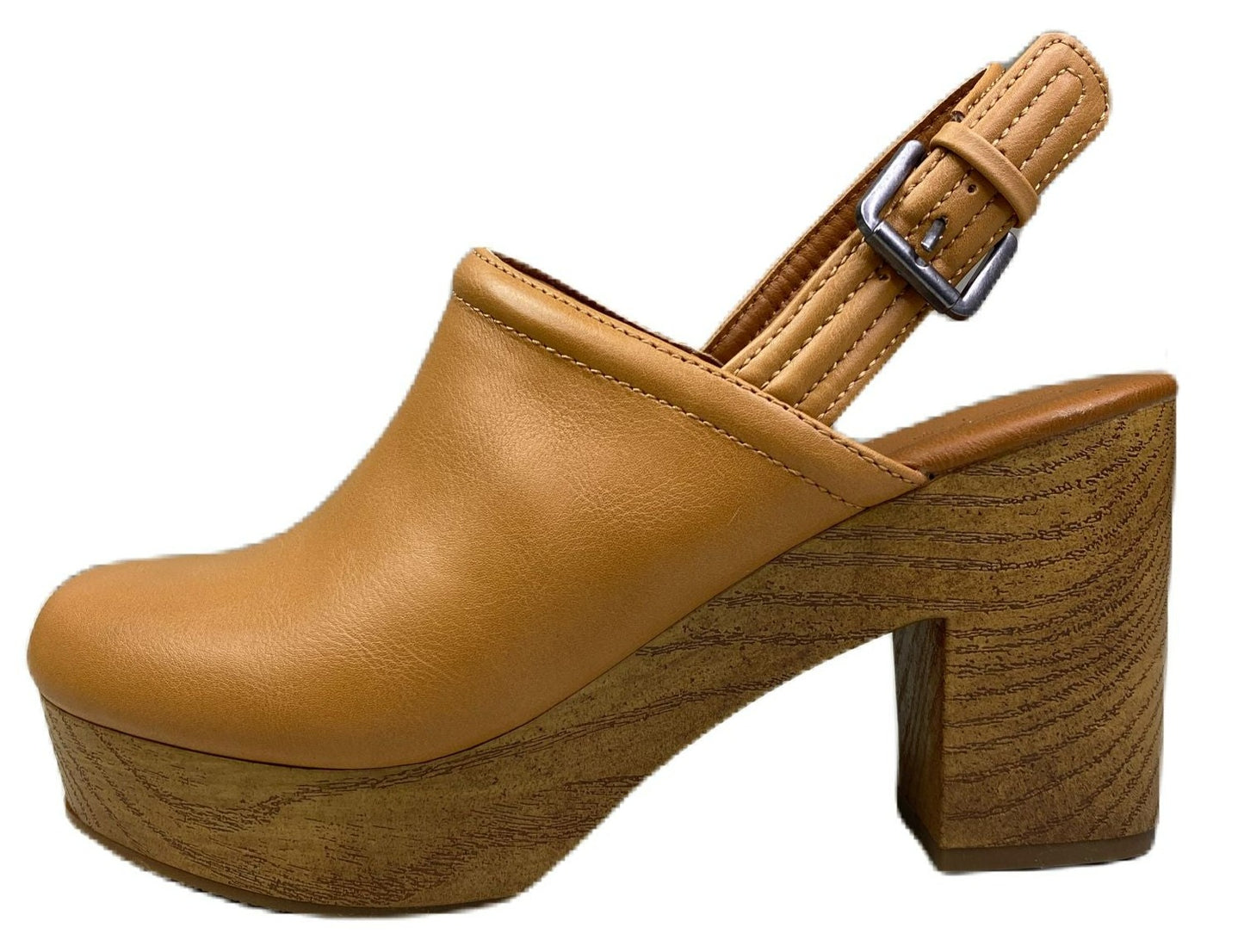 Women's Tan Memory Foam Watson Heels - 8.5