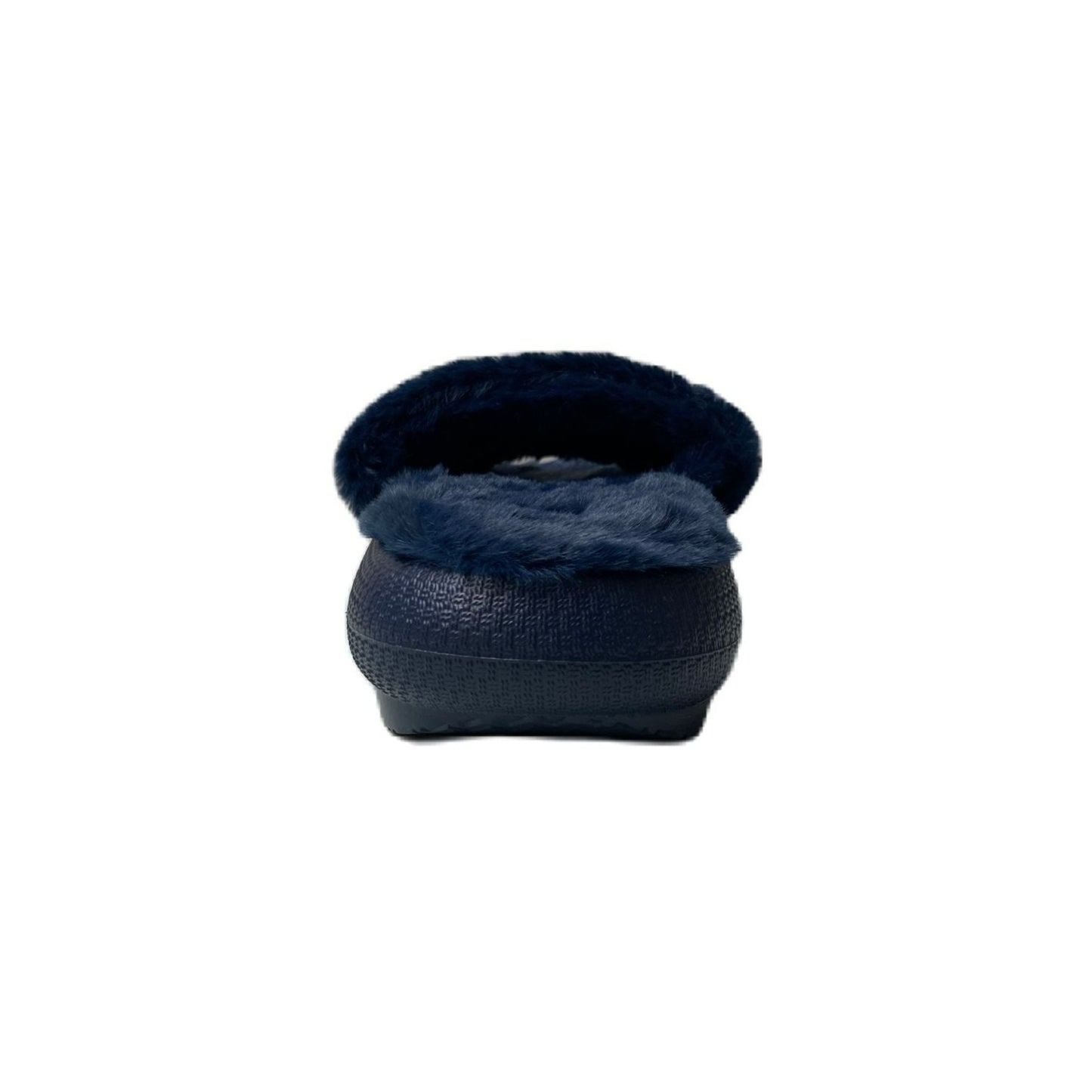 Women's Dark Blue Plush Cushion Slide