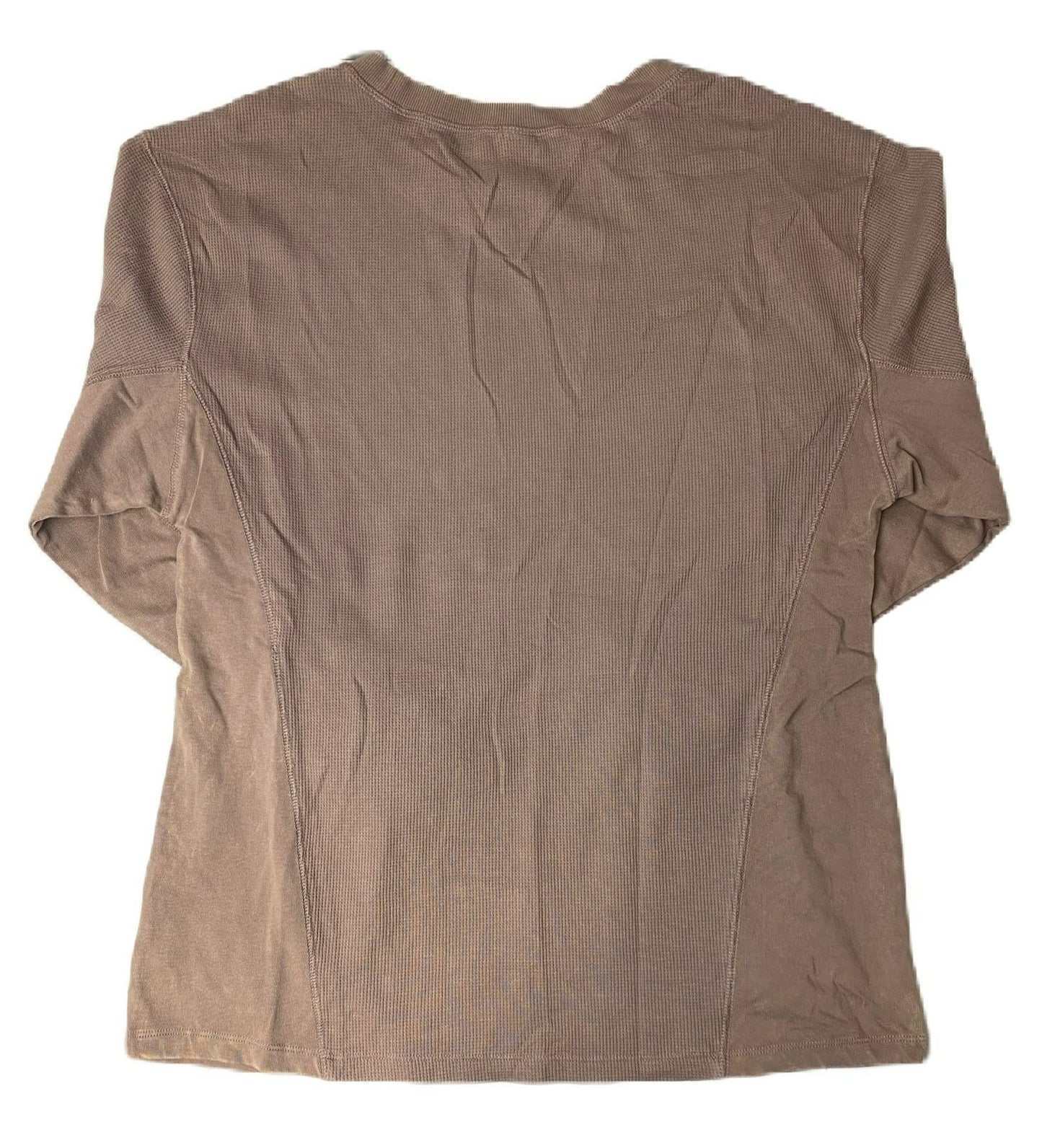 Women's Brown Long Sleeve Shirt - M