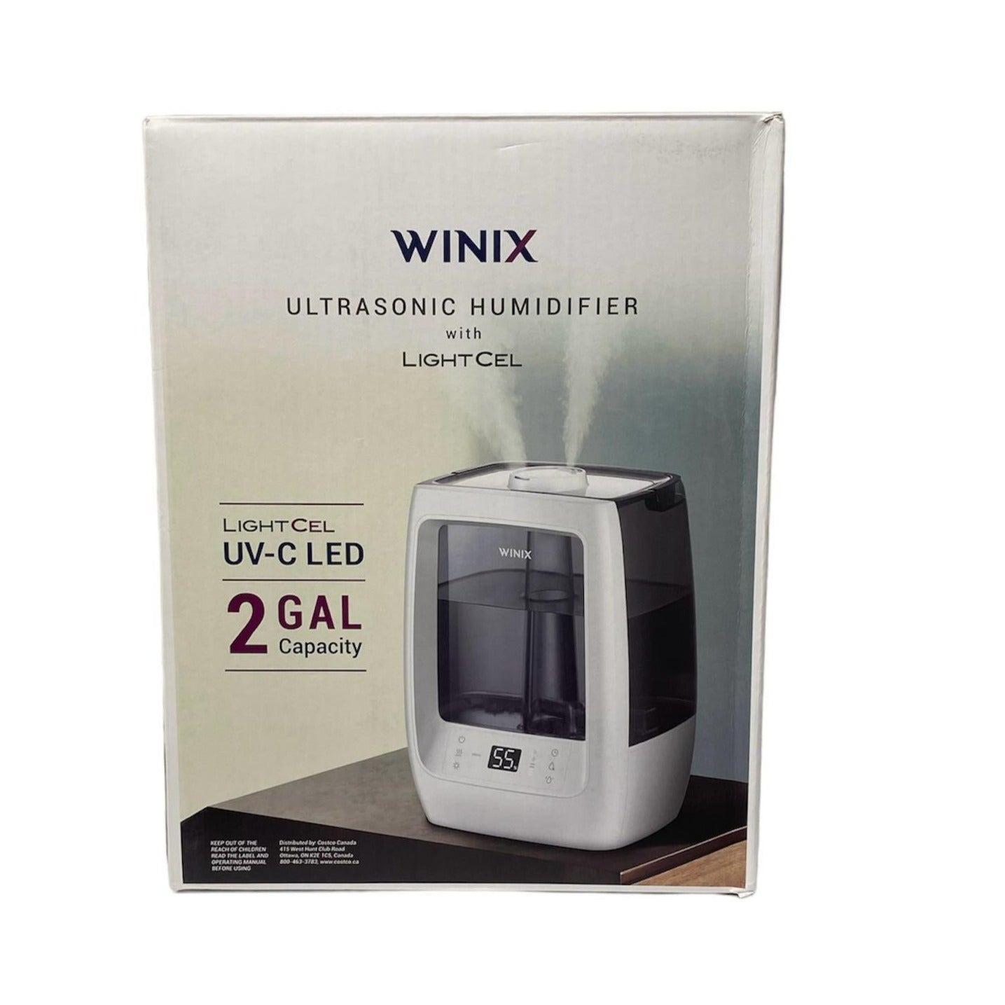 Ultrasonic Humidifier with LightCel