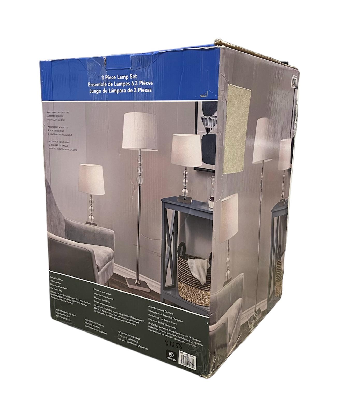 Classic 3-Piece Lamp Set