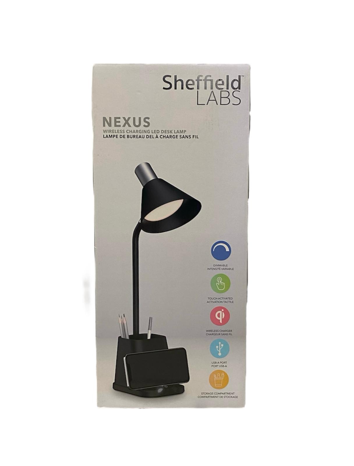 NEXUS Wireless Charging LED Desk Lamp