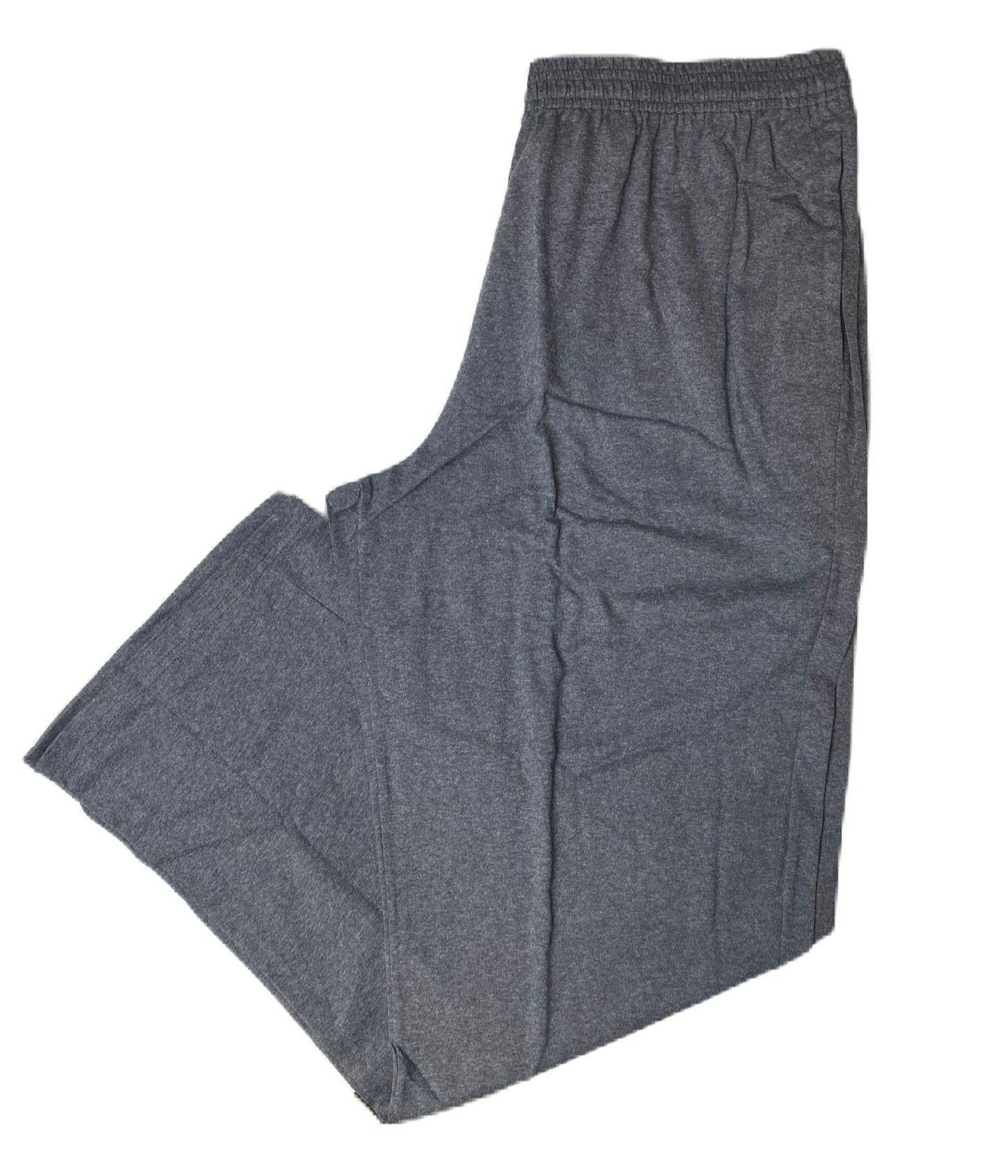 Women's Dark Grey Wide Leg Drawstring Joggers - XL