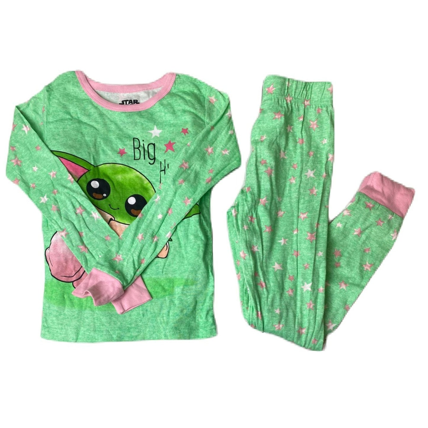 Girls Character Themed 4-Piece Pajama Set - 10