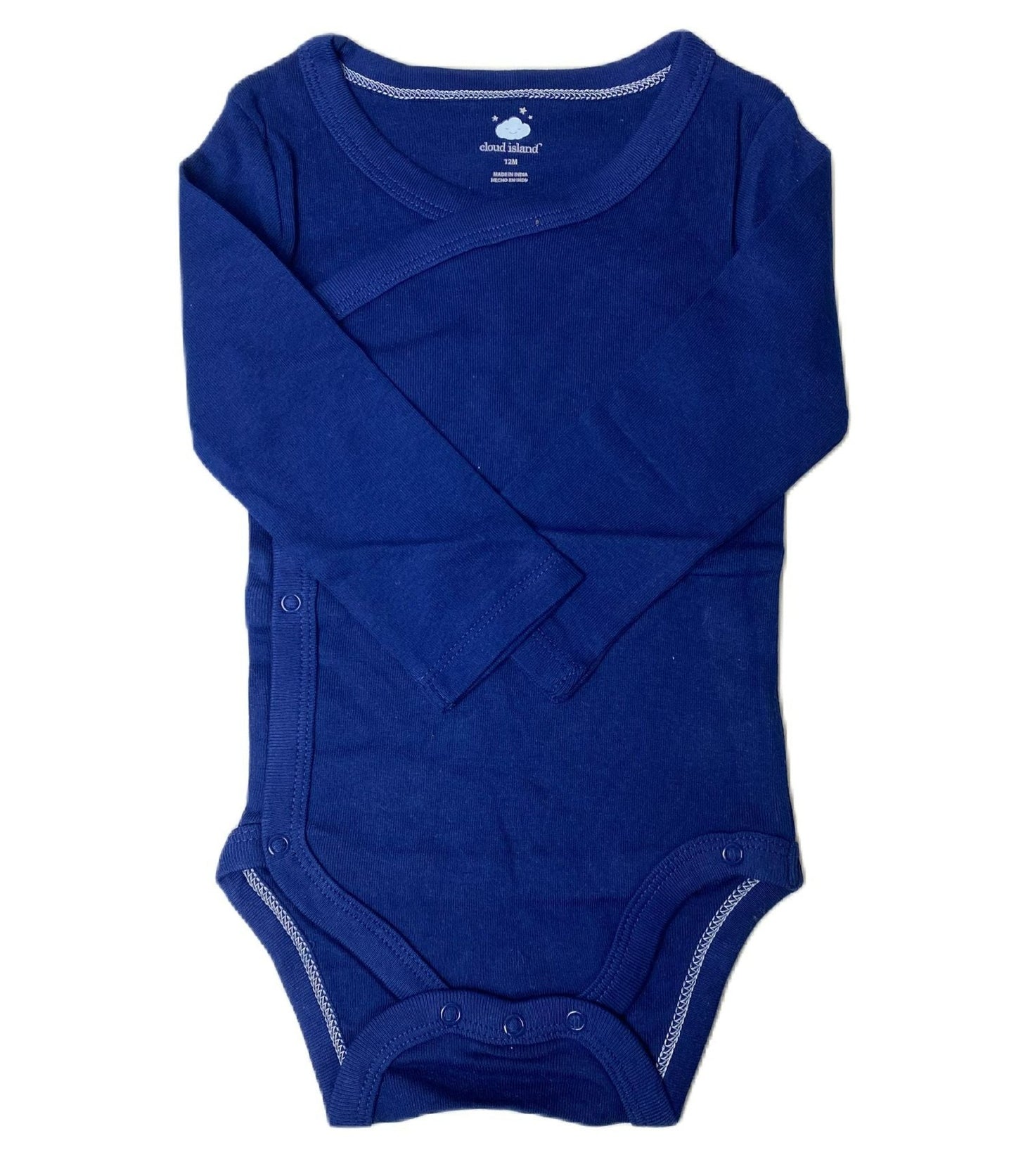 Baby Boys Long Sleeve Legless One Piece - 12M