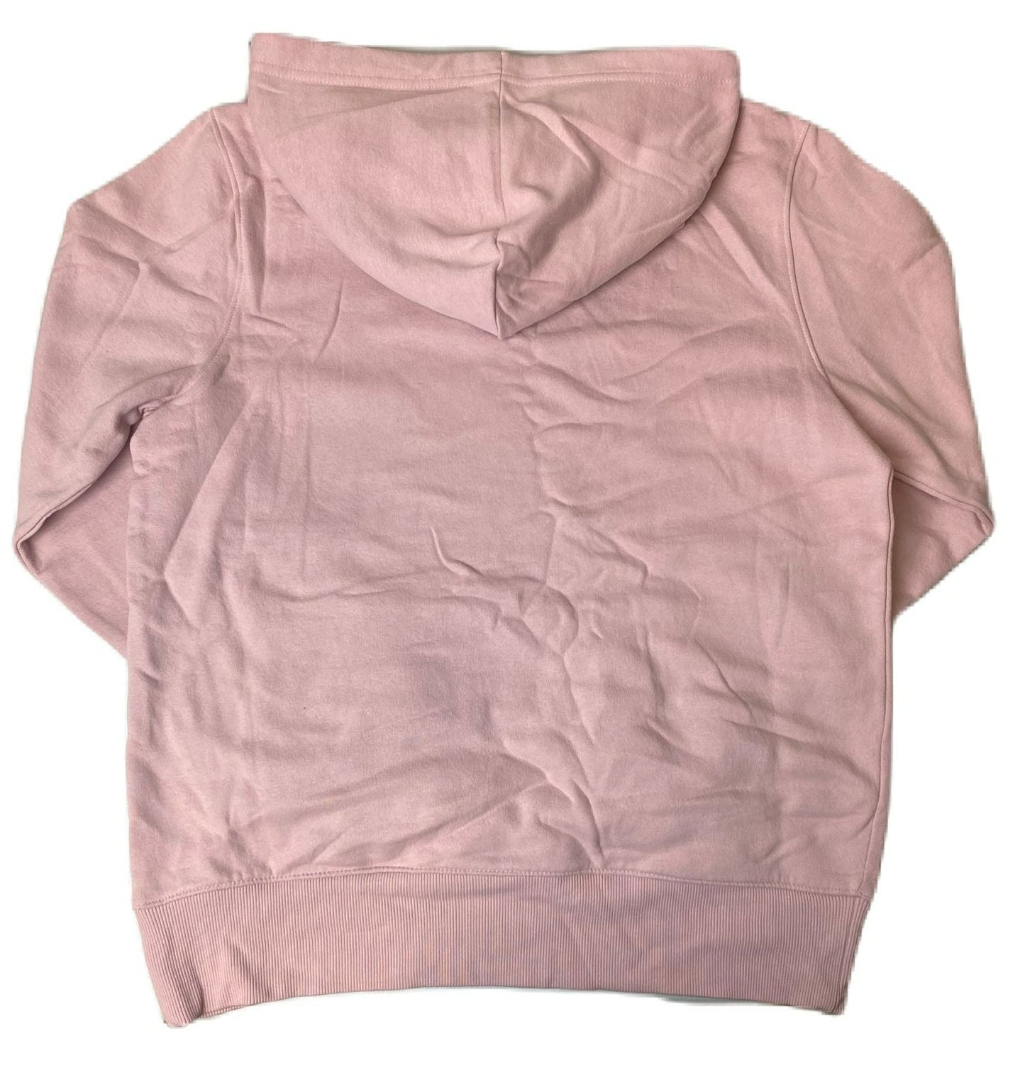 Women's Pink Ultra Soft Fleece Hooded Sweater - L