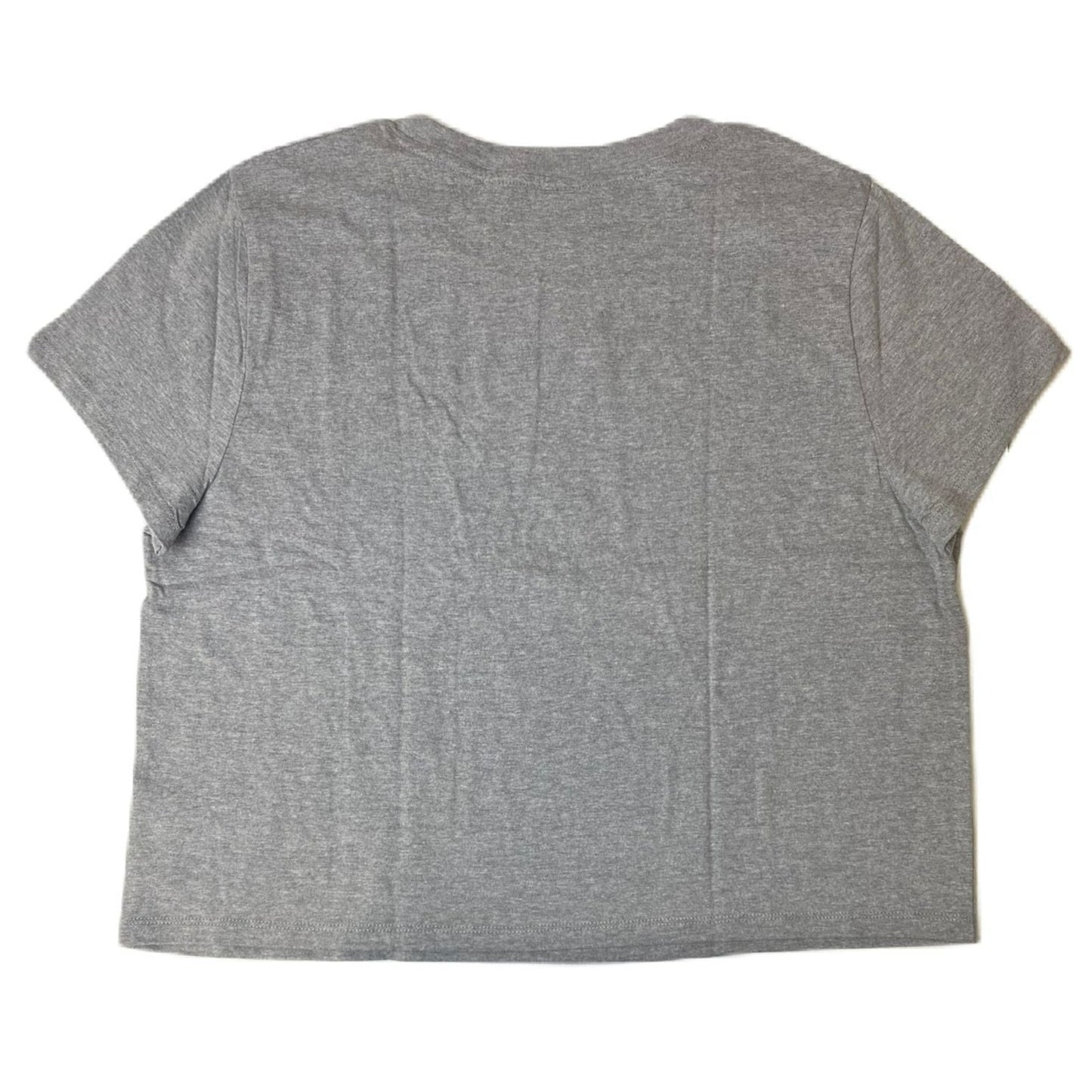 Women's Grey Short Sleeve T-Shirt - L