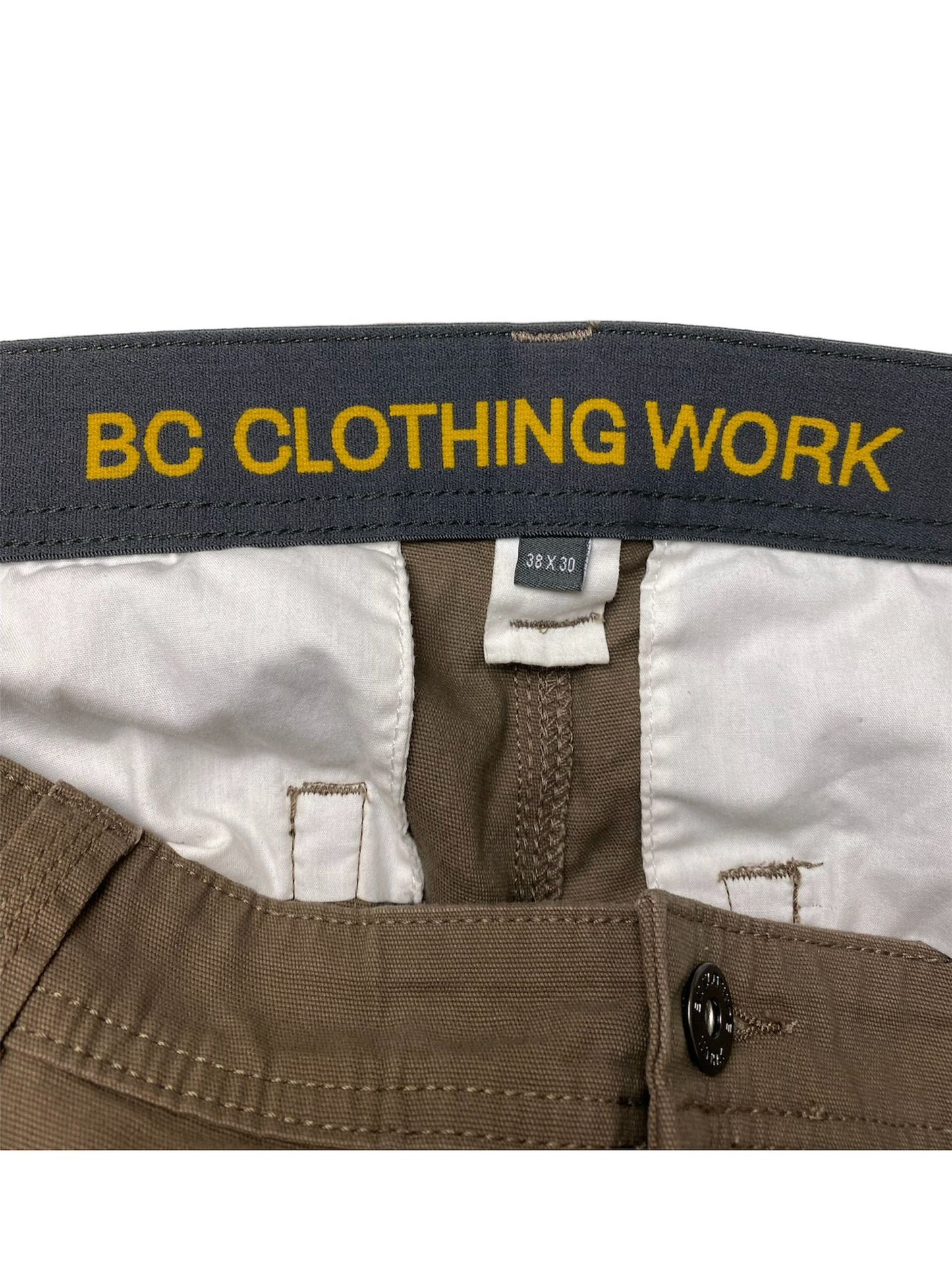 BC Men's Brown Work Jeans - 38x30