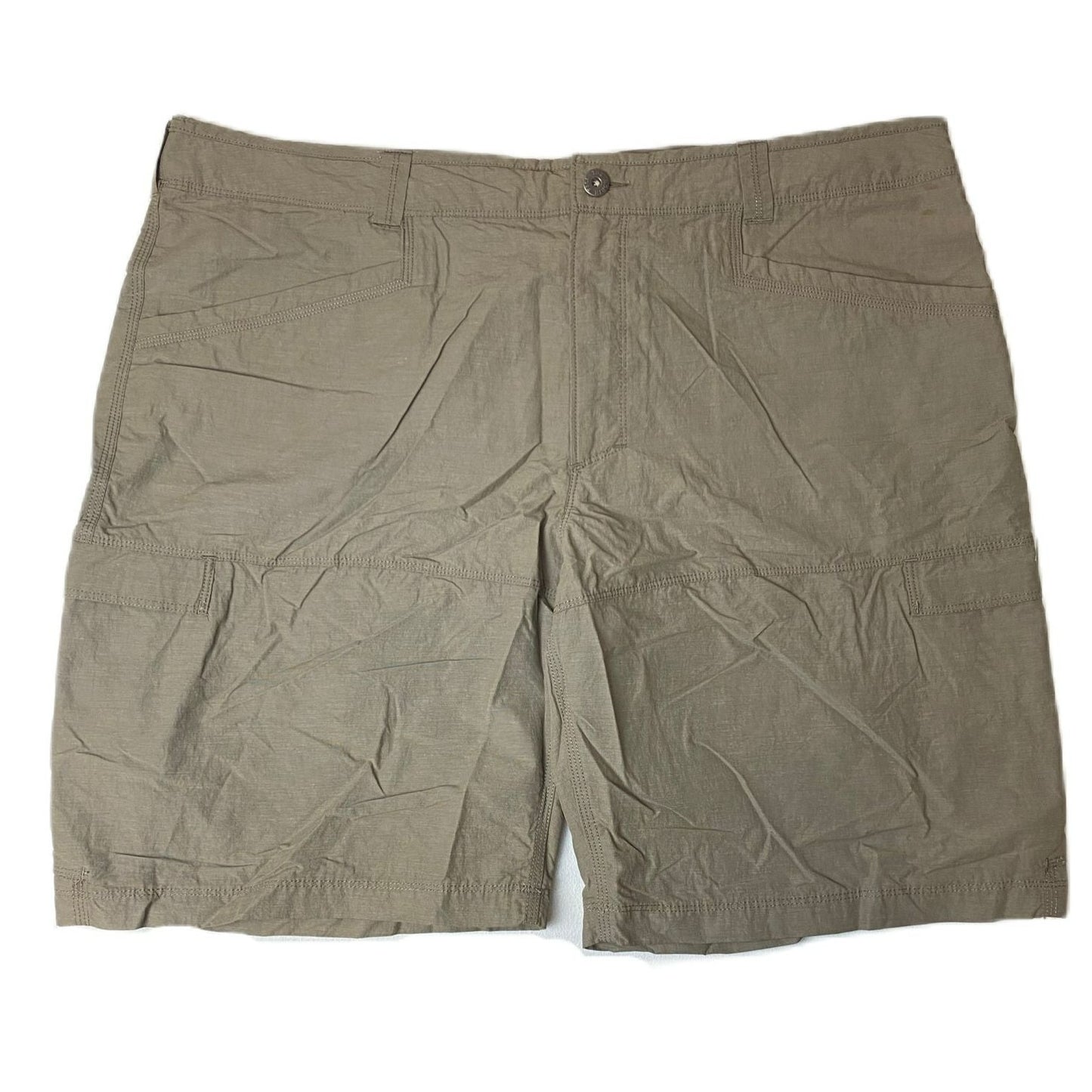 Men's Green Cargo Shorts - 40