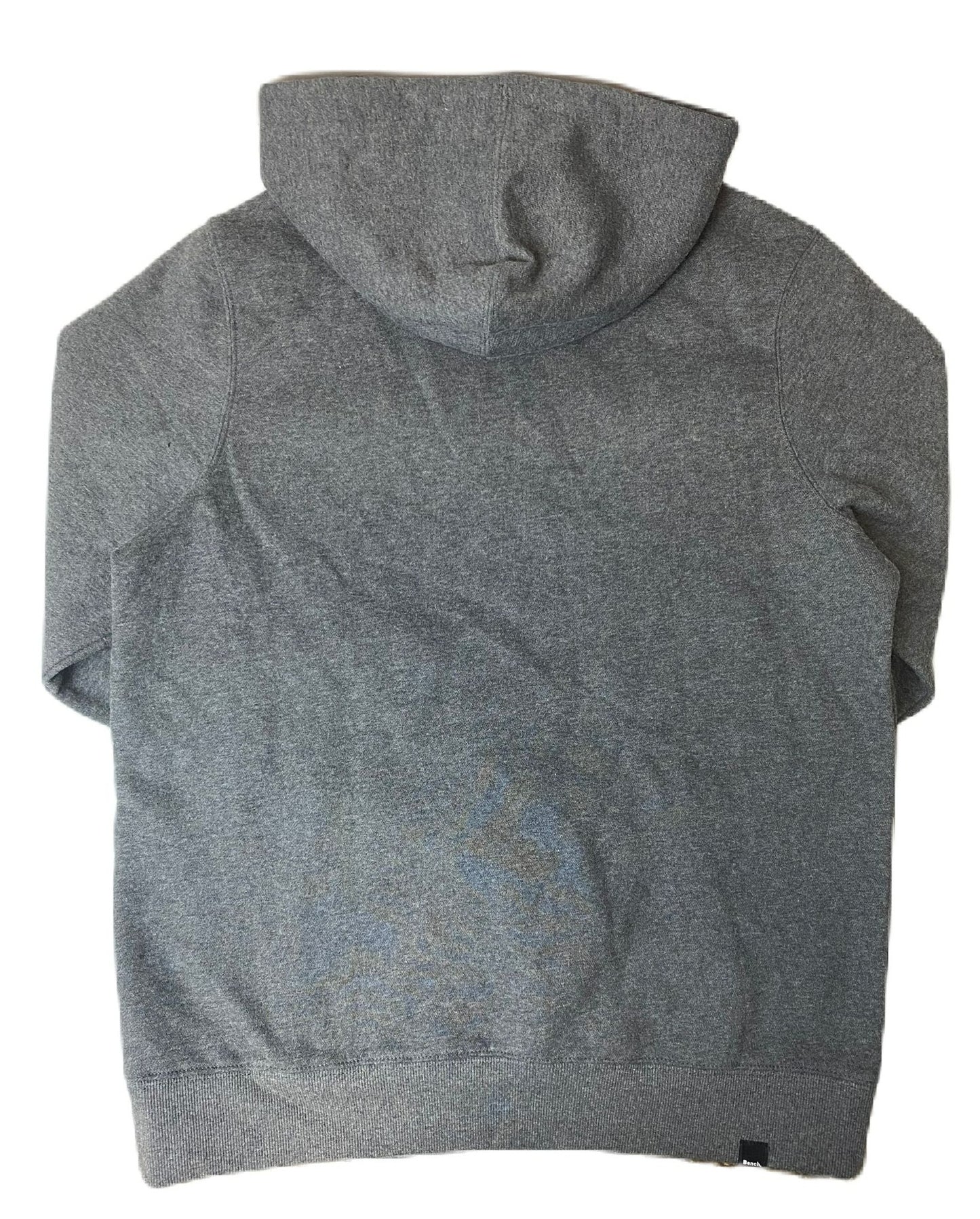 Men's Grey Long Sleeve Hooded Sweater - M