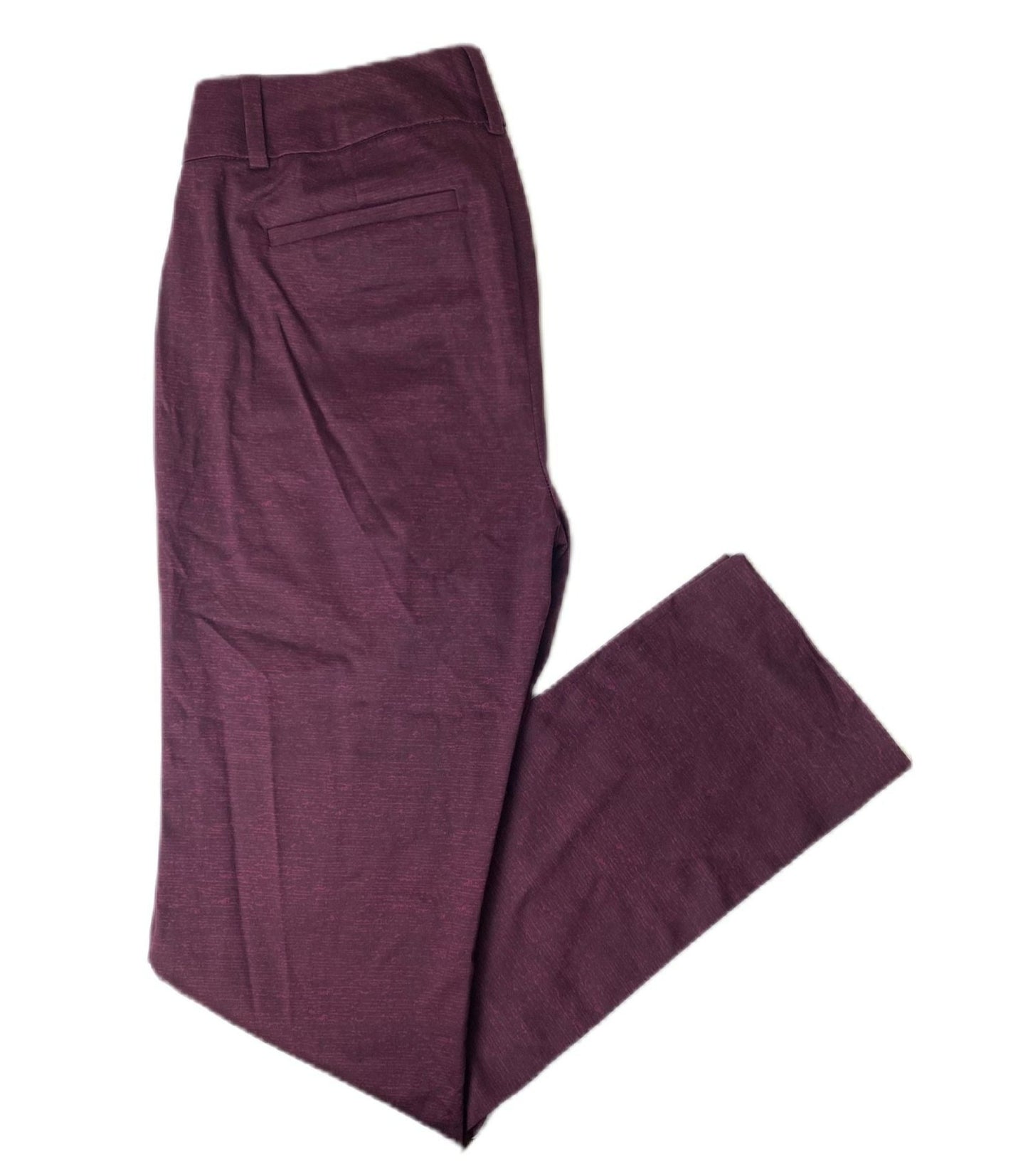 CK Women's Dark Maroon Dress Pants - 0