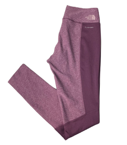 Women's Prune Purple Heather Sports Leggings - S