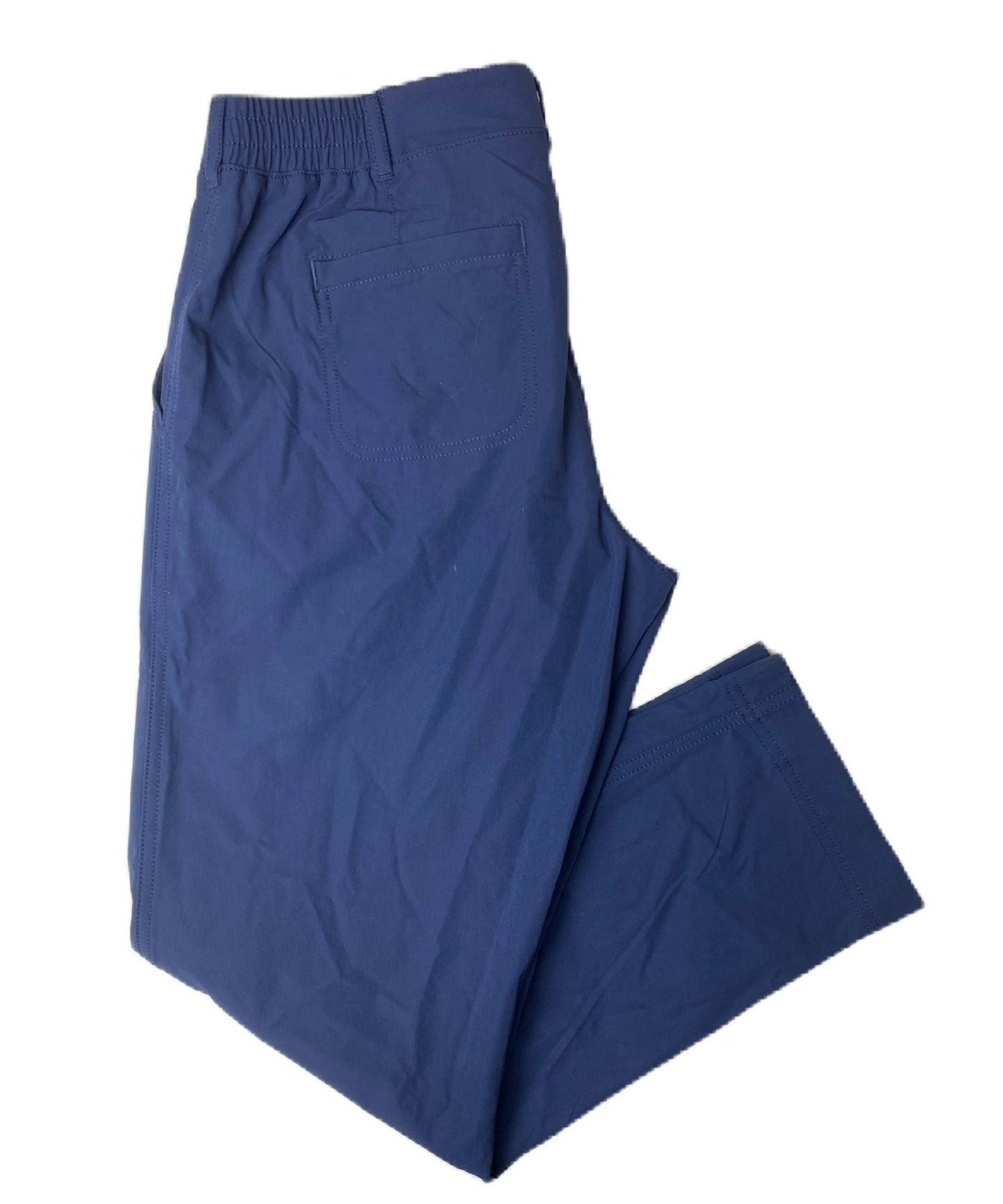 Women's Blue Travel Pants - 4