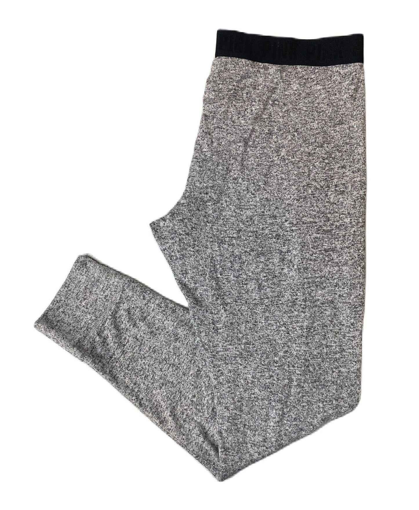 Pink Women's Grey Leggings - L