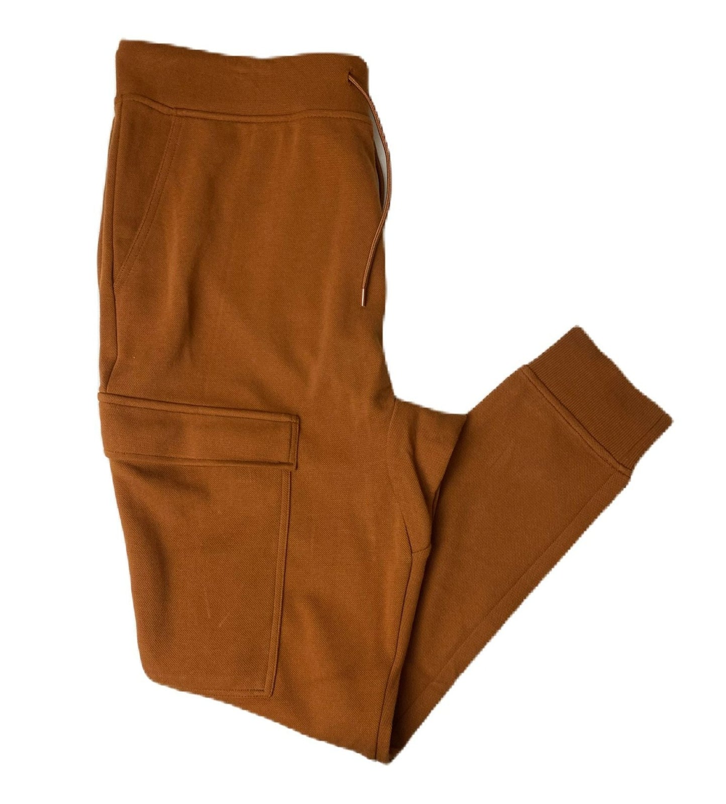 Men's Brown Thick Slim Leg Joggers - M