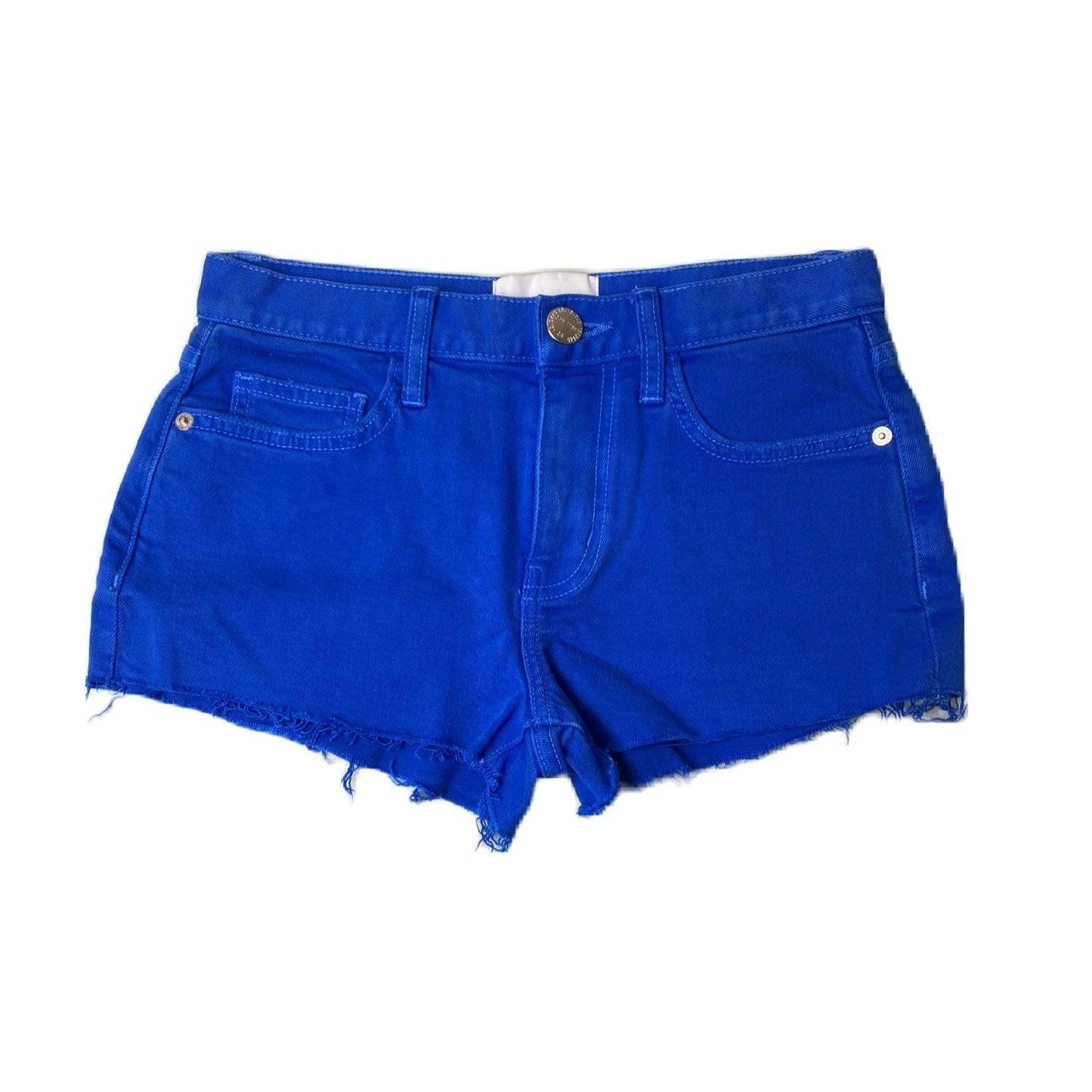 Women's Blue Jeans Short Shorts - 23