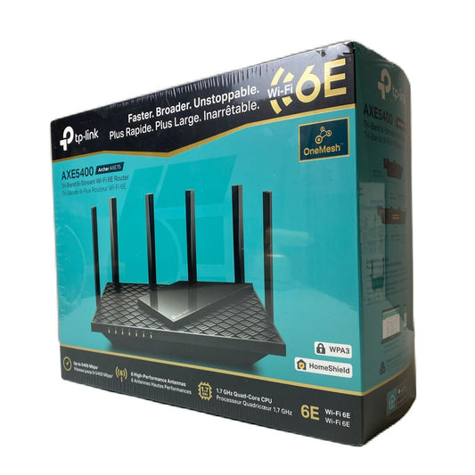 TP-Link AXE5400 Tri-Band WiFi 6E Router (Archer AXE75)