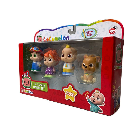 Character Themed JJ & Family Figure Toy Set