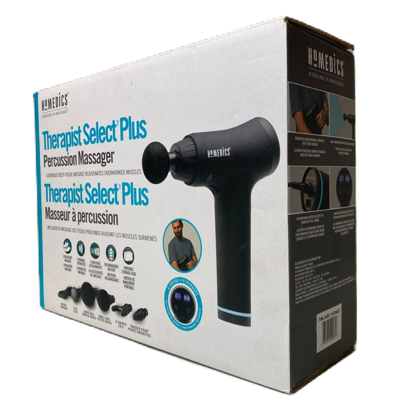 HoMedics Therapist Select Plus Percussion Massager