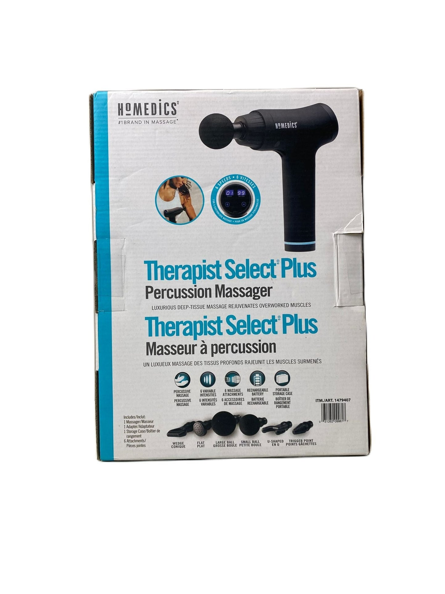 HoMedics Therapist Select Plus Percussion Massager