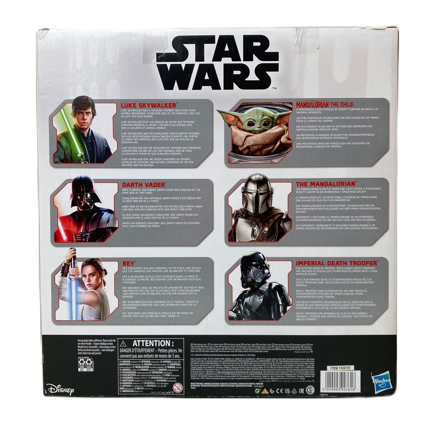 Star Wars Character Themed Action Figure 6-Pack