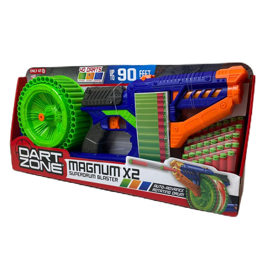 Dart Zone Magnum X2 Superdrum Dart Blaster