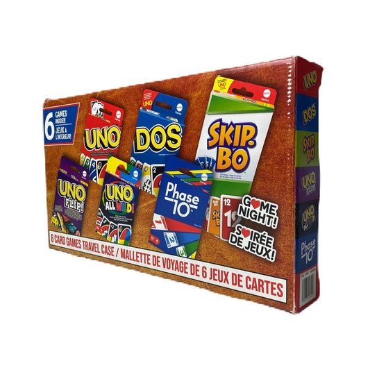 Mattel UNO Travel Bundle 6-Pack