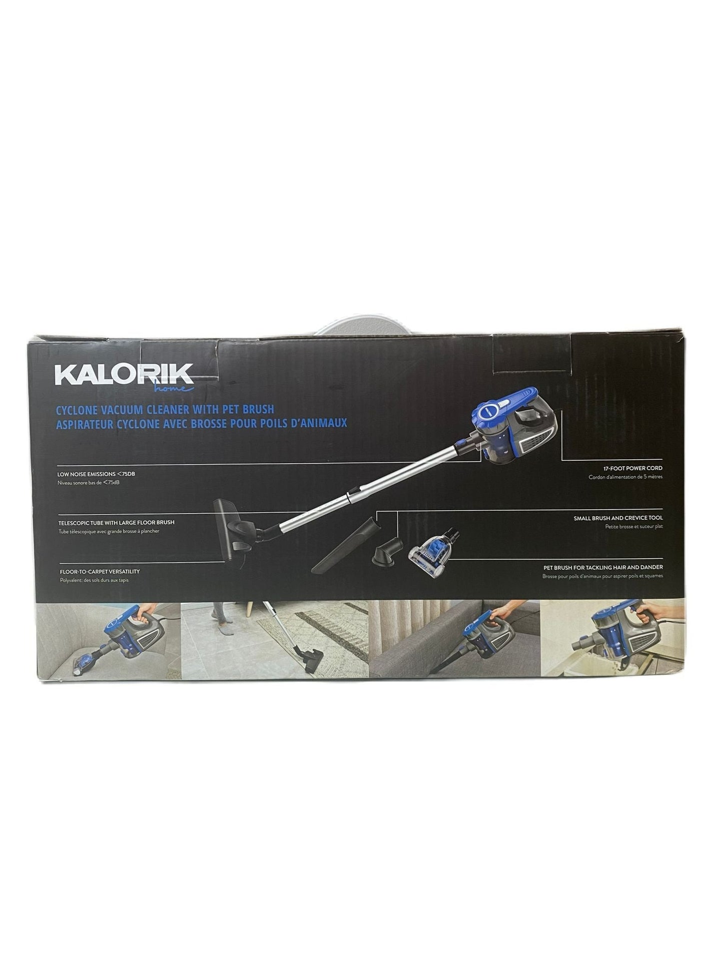 Kalorik Home Cyclone Vacuum with Pet Brush