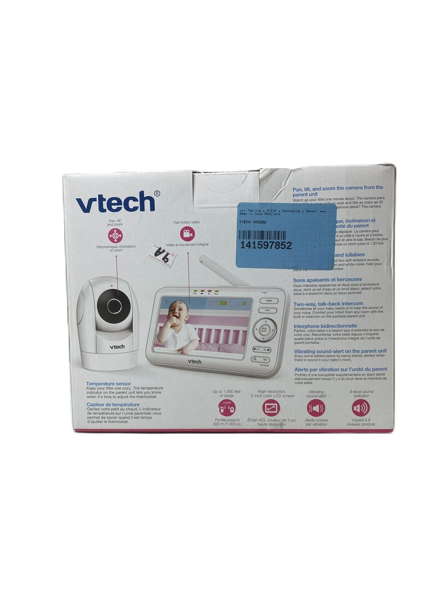 VTech Digital Video Baby Monitor