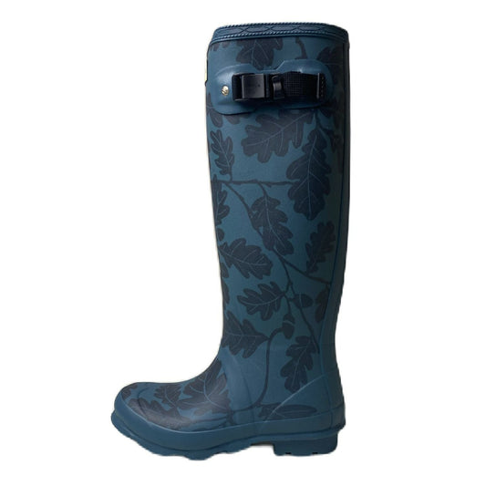 Women's Blue Hunter Big National Trust Print Rain Boots