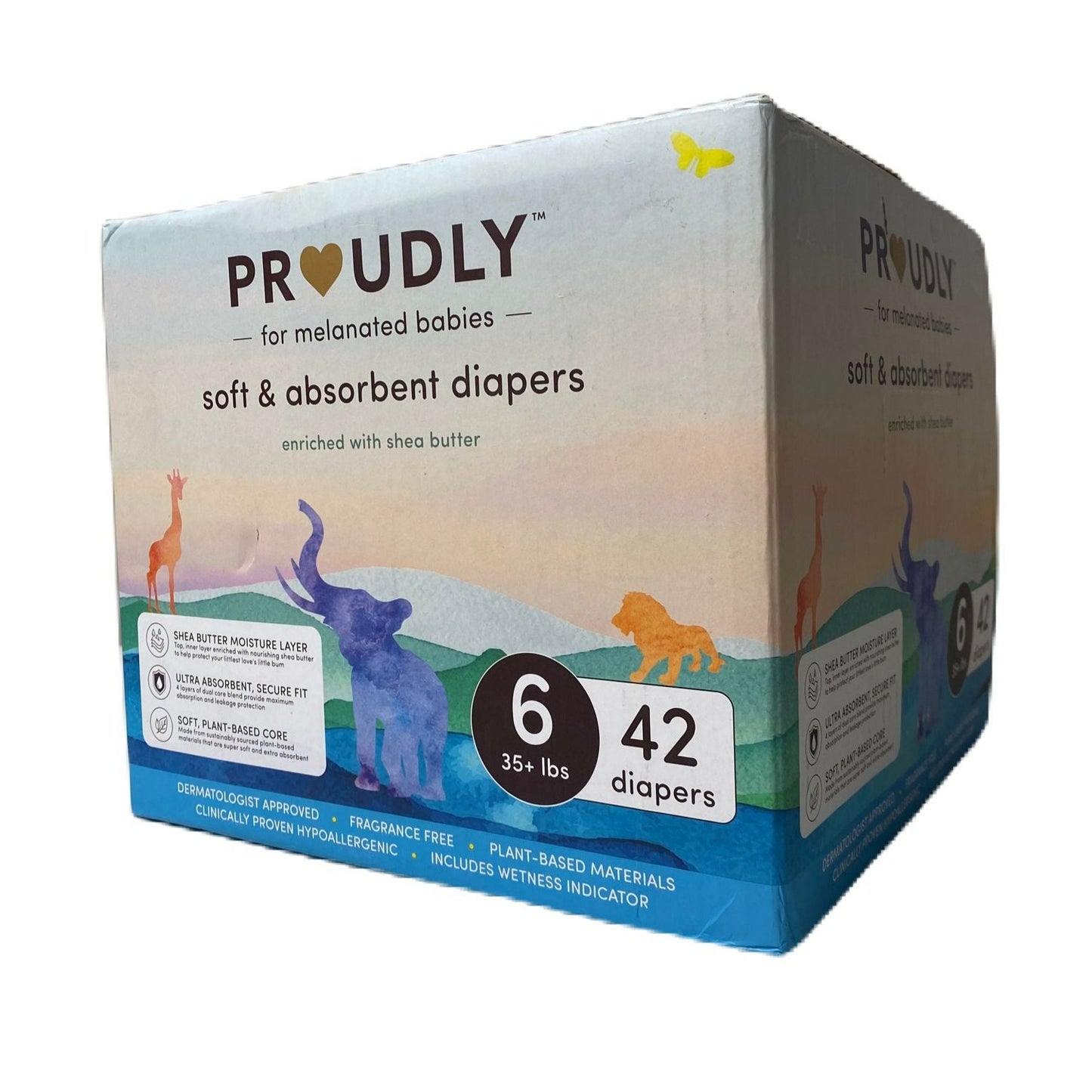 Proudly Soft & Absorbent Diapers - Size 6 (42ct)