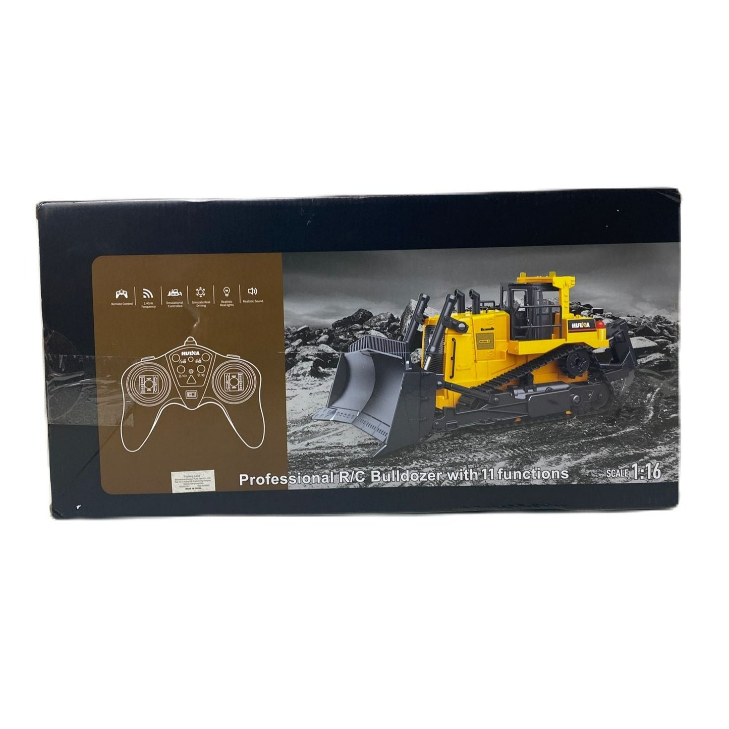 Huina 1554 RC Bulldozer Toy