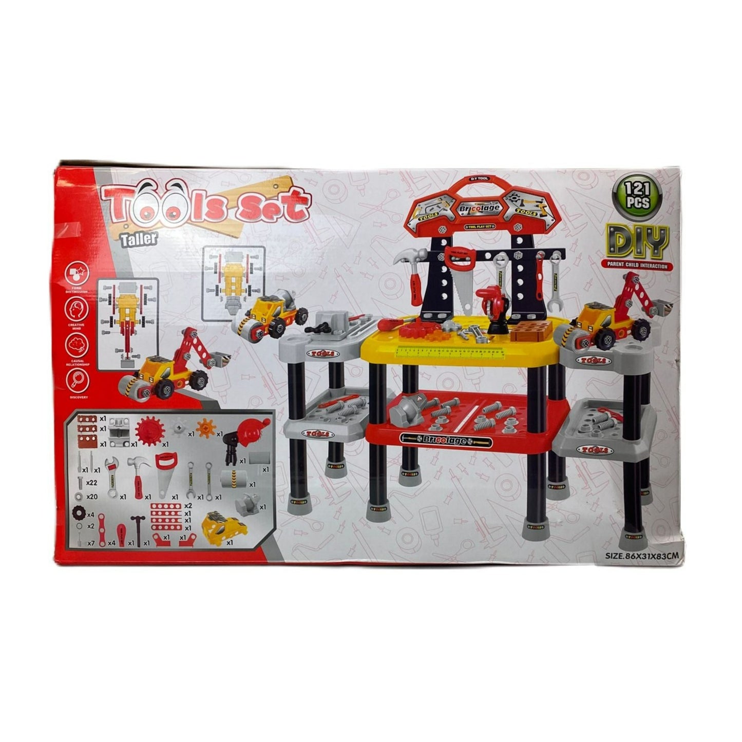 Kids DIY Bricolage Tool Set Toy