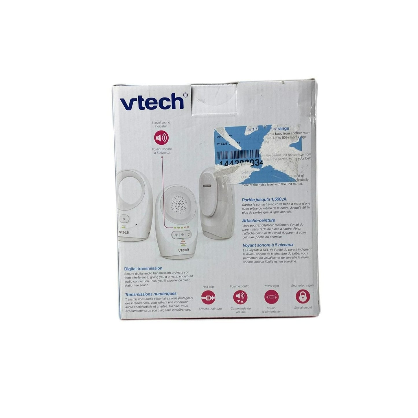 VTech Enhanced Range Digital Audio Baby Monitor w/ 2 Parent Units (DM1111-2)