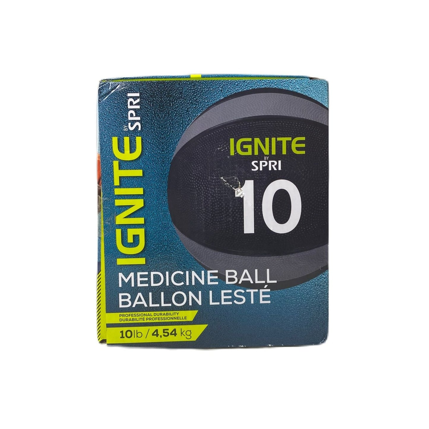 Ignite by SPRI 10lb Medicine Ball