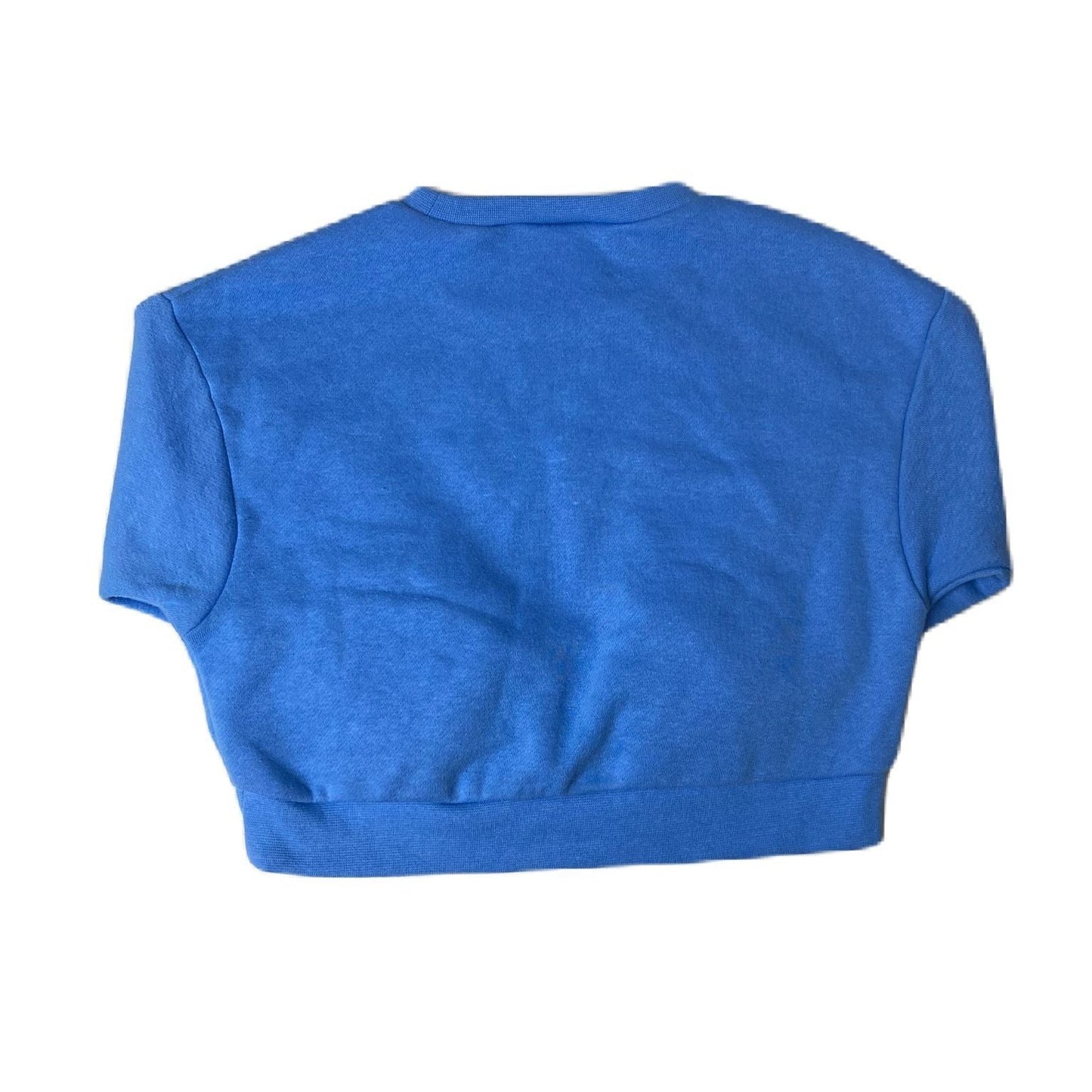 Girls Blue Long Sleeve Crewneck Sweater - 3T