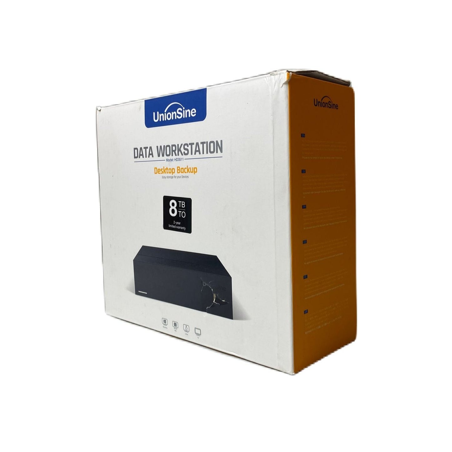 UnionSine 8TB 3.5"Desktop External Hard Drive