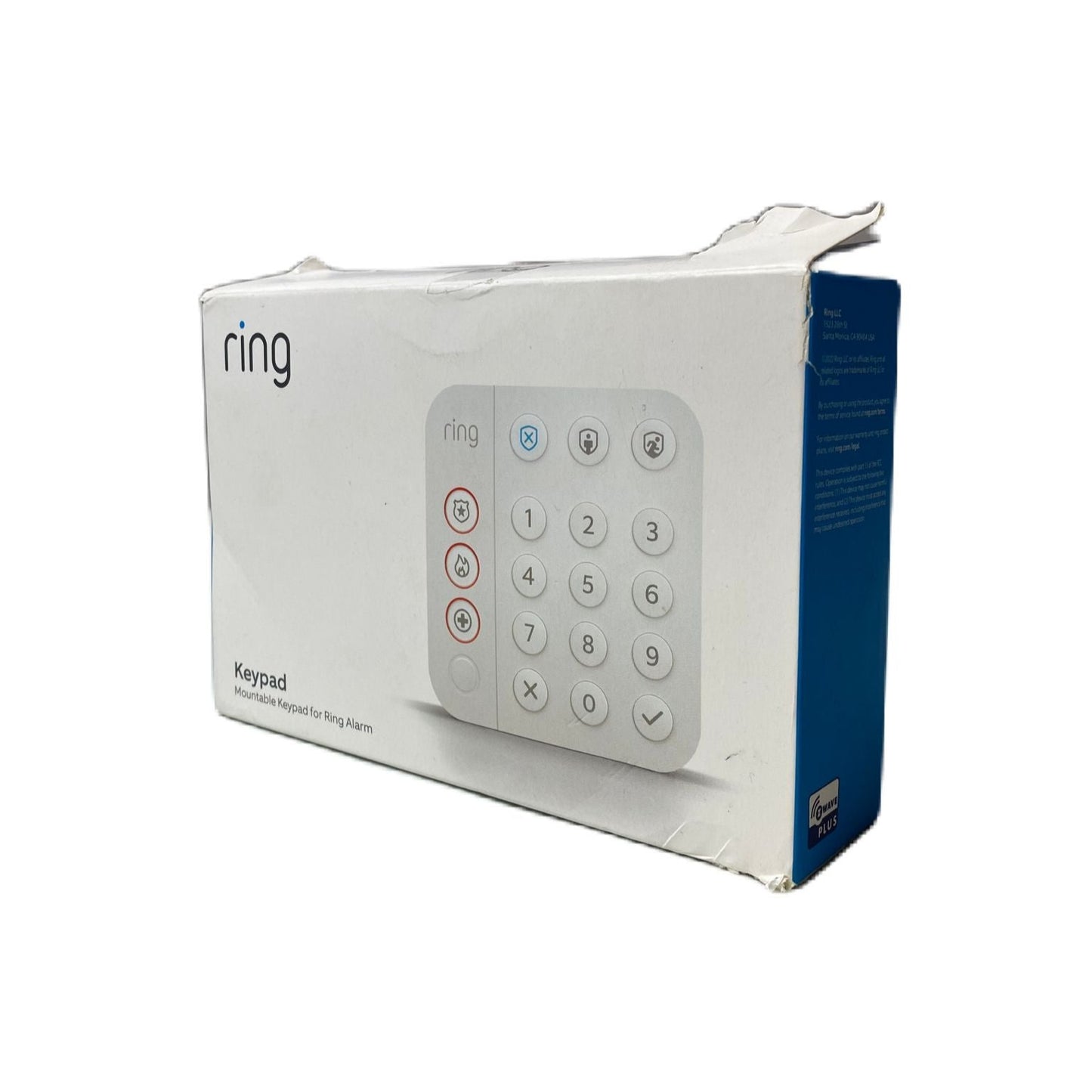 Ring Alarm White Mountable Keypad